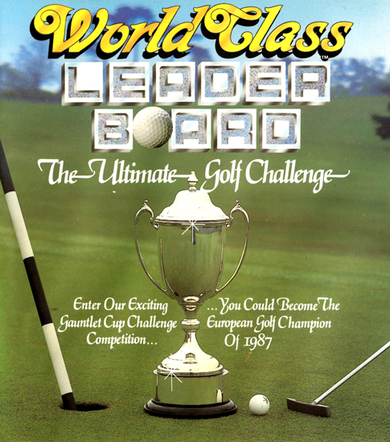 World Class Leaderboard : The Ultimate Golf Challenge box art for Commodore 64